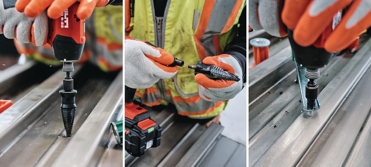 Collage of 3 KCCM-MD application images used to create 1 PDP image. Approved by HAG. Golden, CO. 2024..