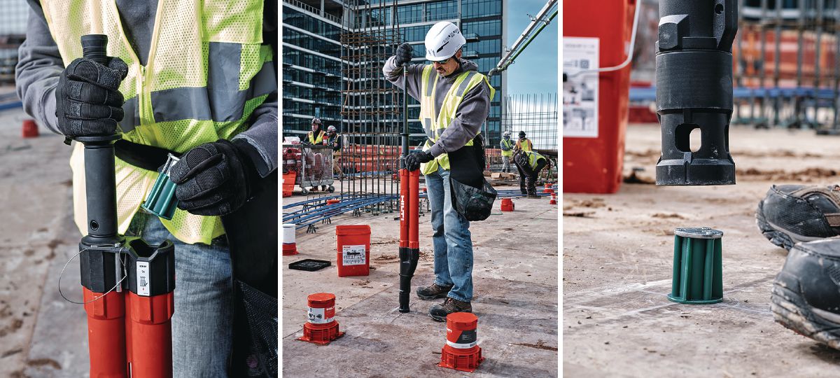 Collage 3 KCCM-WF application images used to create 1 PDP image. Approved by HAG. Dallas, TX. 2024.