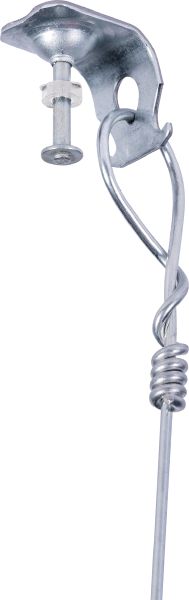 X-CX C GAG Ceiling clip with nail and wire