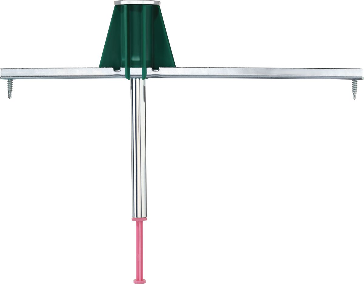 Still life picture of the green KCCM-MD L Kwik Cast Connect (multi-thread) cast-in-place anchor