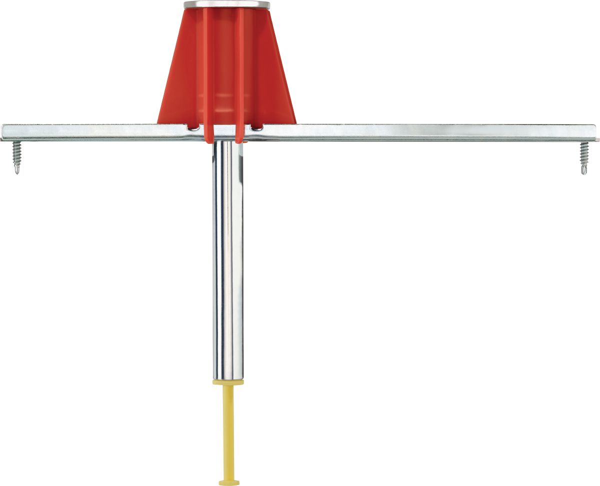 Still life picture of the orange KCCM-MD L Kwik Cast Connect (multi-thread) cast-in-place anchor