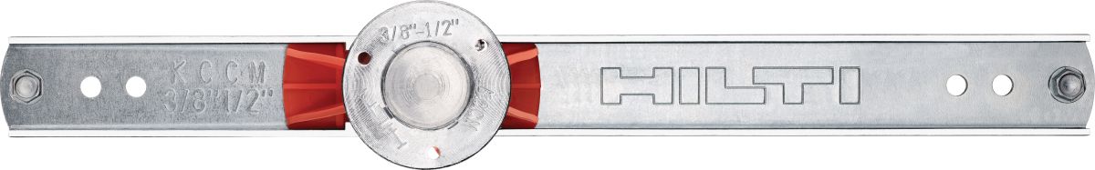 Still life picture of the orange KCCM-MD L Kwik Cast Connect (multi-thread) cast-in-place anchor