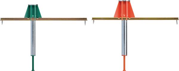 KCC-MD Kwik Cast Connect cast-in-place anchor, long plate