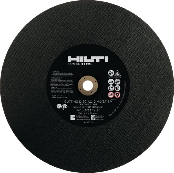 AC-D MD - Metal Deck cutting disc