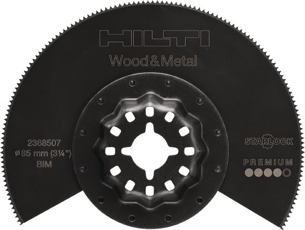 Multitool saw blade