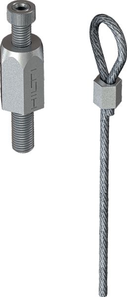 MW-LP CL Channel lock kit with wire rope loop ending