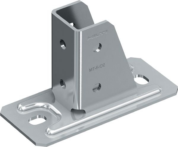 MT-B-O2 Baseplate for strut channels